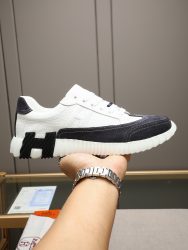 Hermes Shoes Cowhide Casual 1:1 Fake Shoe Website