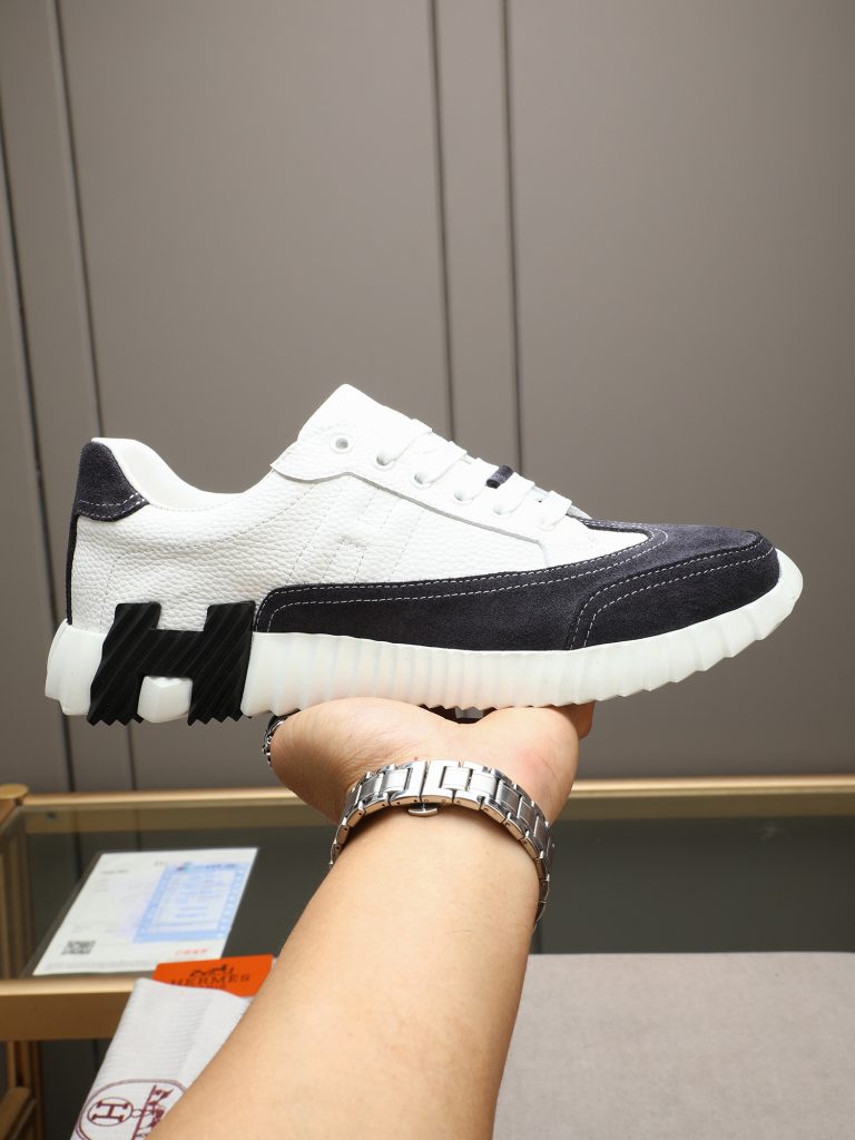 Hermes Shoes Cowhide Casual 1:1 Fake Shoe Website