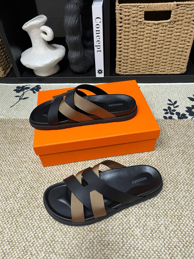 Hermes Shoes Cowhide Casual Fake Fake Off White Shoes