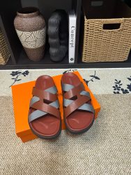 Hermes Shoes Cowhide Casual High Quality Fake Shoe Website