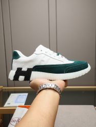 Hermes Shoes Cowhide Casual Look Alike Replica Designer Shoes Cheap