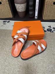 Hermes Shoes Cowhide Casual Luxury Fake Shoes Cheap