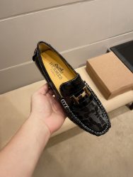 Hermes Shoes Cowhide Elegant 1:1 Valentino Knock Off Shoes