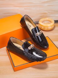 Hermes Shoes Leather Casual 1:1 Best Replica Shoe Sites