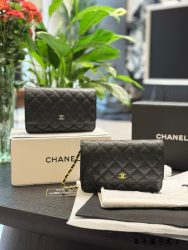 High Quality Chanel Bag Black Leather Classic Luxury 1:1