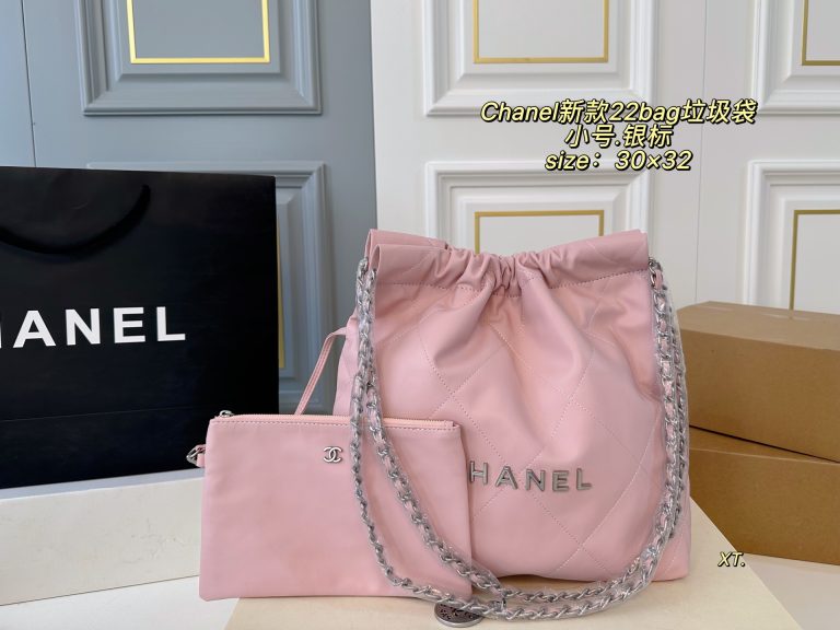 Alta Calidad Chanel Bolso Cuero Negro Retro Casual Aaa