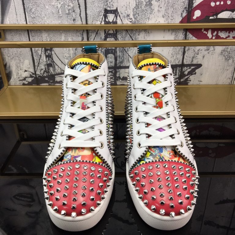 Hochwertige Christian Louboutin Schuhe Rotes Rindsleder 1:1 Replik 10