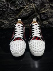 Chaussures Christian Louboutin de haute qualité en cuir de vachette rouge Réplique 1:1 3