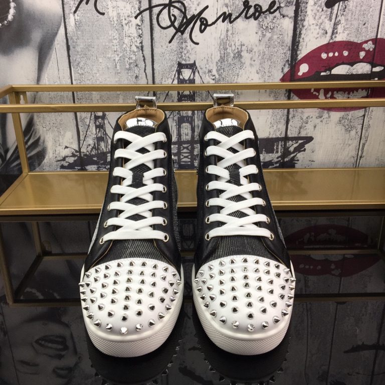 Hohe Qualität Christian Louboutin Schuhe rot Rindsleder Designer Replik 6