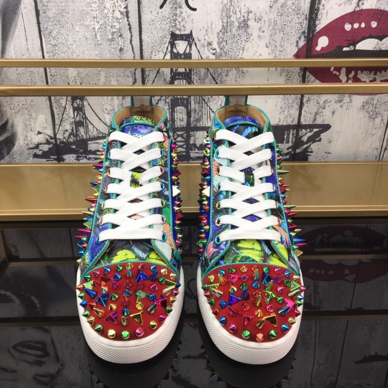 Hochwertige Christian Louboutin Schuhe Rotes Rindsleder Erste Kopie Replik 13