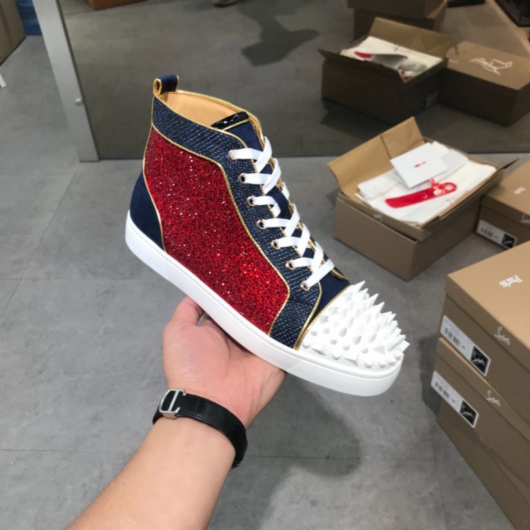 Hochwertige Christian Louboutin Schuhe Rotes Rindsleder Erste Kopie Replik 14