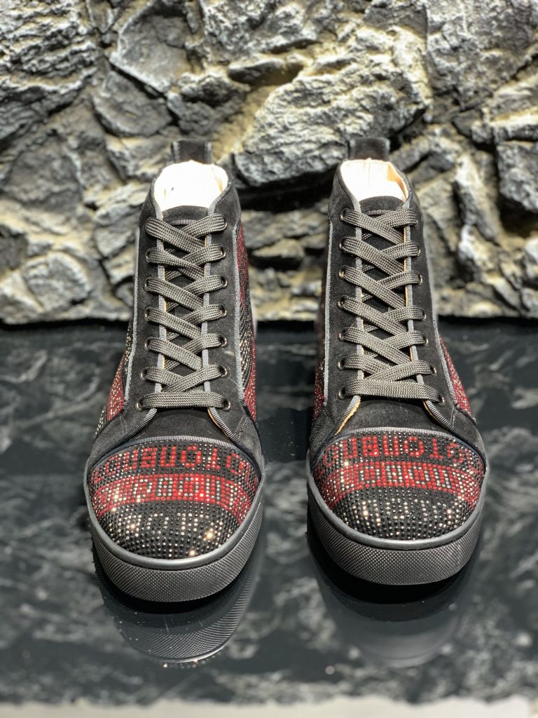 Hochwertige Christian Louboutin Schuhe Rotes Rindsleder Look Alike Replik 7
