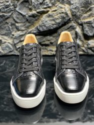 Chaussures Christian Louboutin de haute qualité en cuir de vachette rouge Réplique de luxe 5