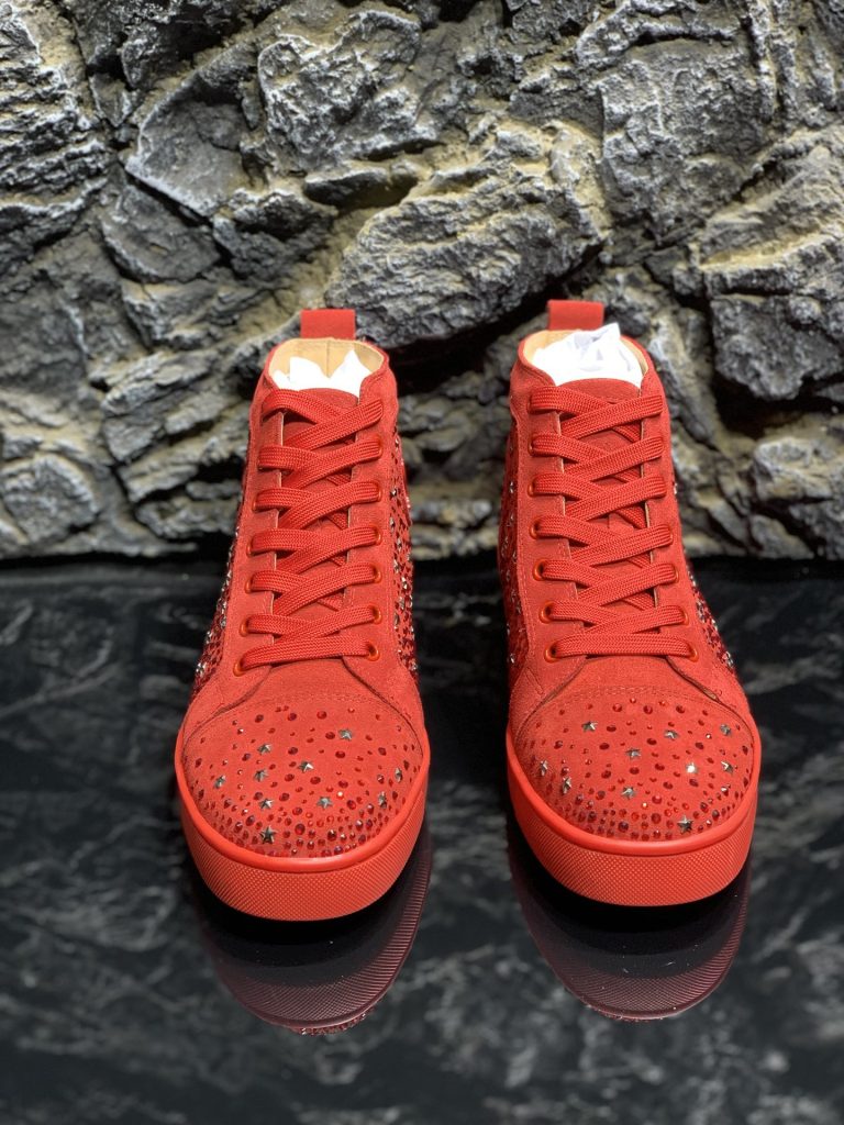 High Quality Christian Louboutin Shoes Red Cowhide Luxury Replica 8