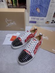 High Quality Christian Louboutin Shoes Red Cowhide Replica Designer 6