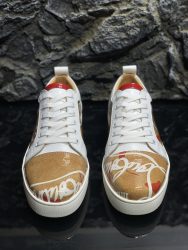 Chaussures Christian Louboutin de haute qualité en cuir de vachette rouge Super Clone Replica 12