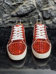 Hochwertige Christian Louboutin Schuhe Rotes Rindsleder Super Klon Replik 7