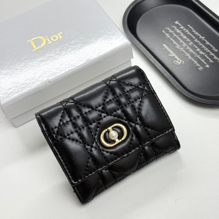 Hochwertige Dior Tasche Schwarz Schafsleder Designer Replik