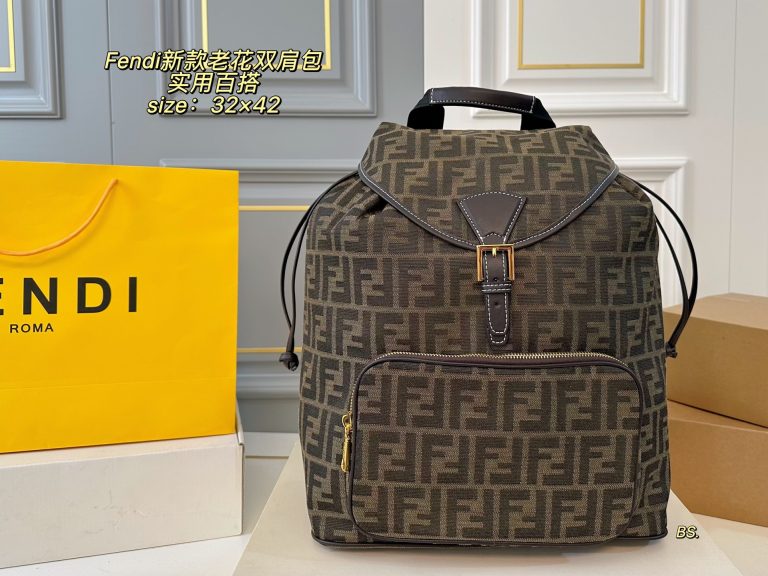 Alta calidad Fendi Bolsa de lona Classic Dupe Replica