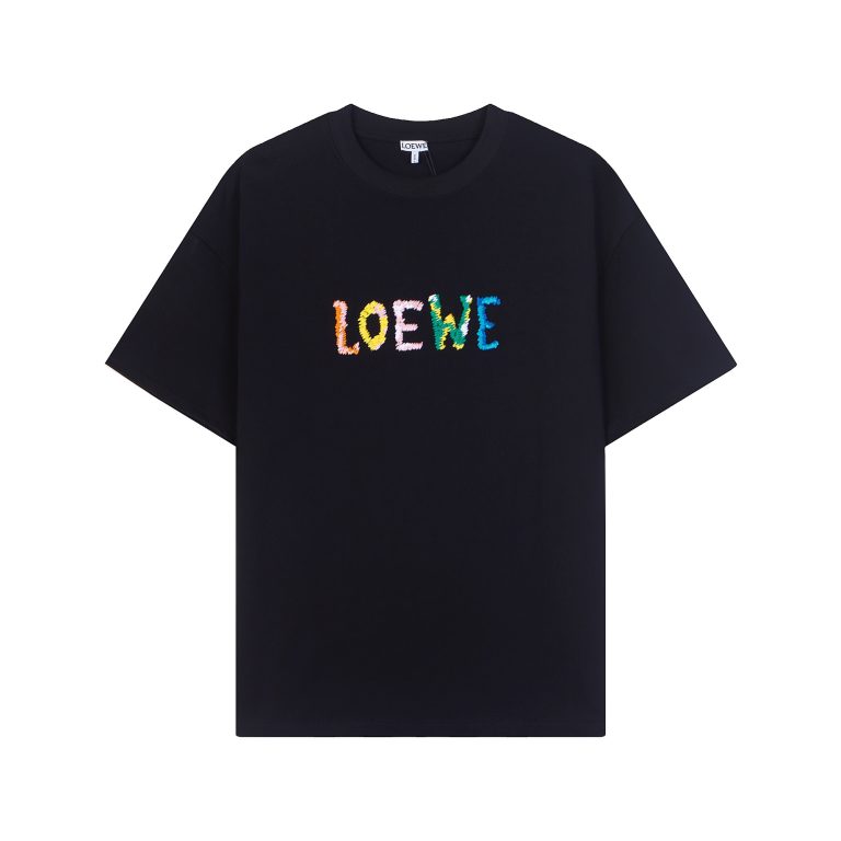 High Quality Loewe Clothes Black Super Clone Replica Designer