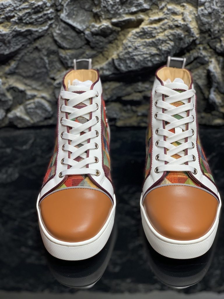 Look Alike Christian Louboutin Shoes Red Cowhide Aaa Replica 9