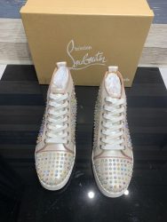 Look Alike Christian Louboutin Shoes Red Cowhide Fake Replica 7