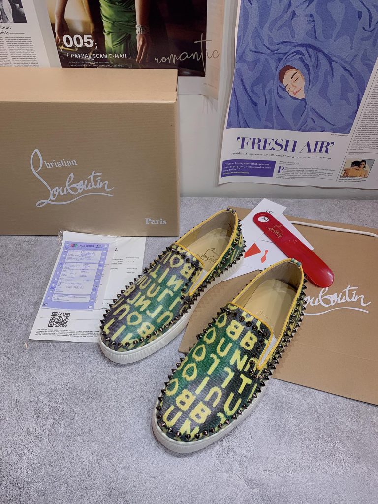 Look Alike Christian Louboutin Shoes Red Cowhide High Quality Replica 1
