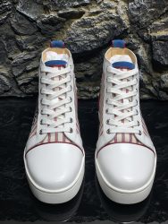 Look Alike Christian Louboutin Shoes Red Cowhide High Quality Replica 12