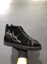 Look Alike Christian Louboutin Shoes Red Cowhide High Quality Replica 14