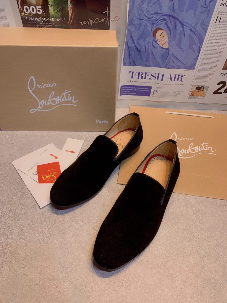Look Alike Christian Louboutin Schuhe Rotes Rindsleder Hohe Qualität Replik