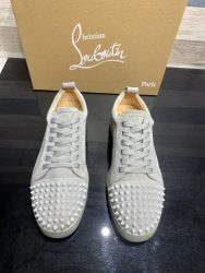 Parecerse a Christian Louboutin Zapatos de cuero de vaca rojo de lujo Replica 3