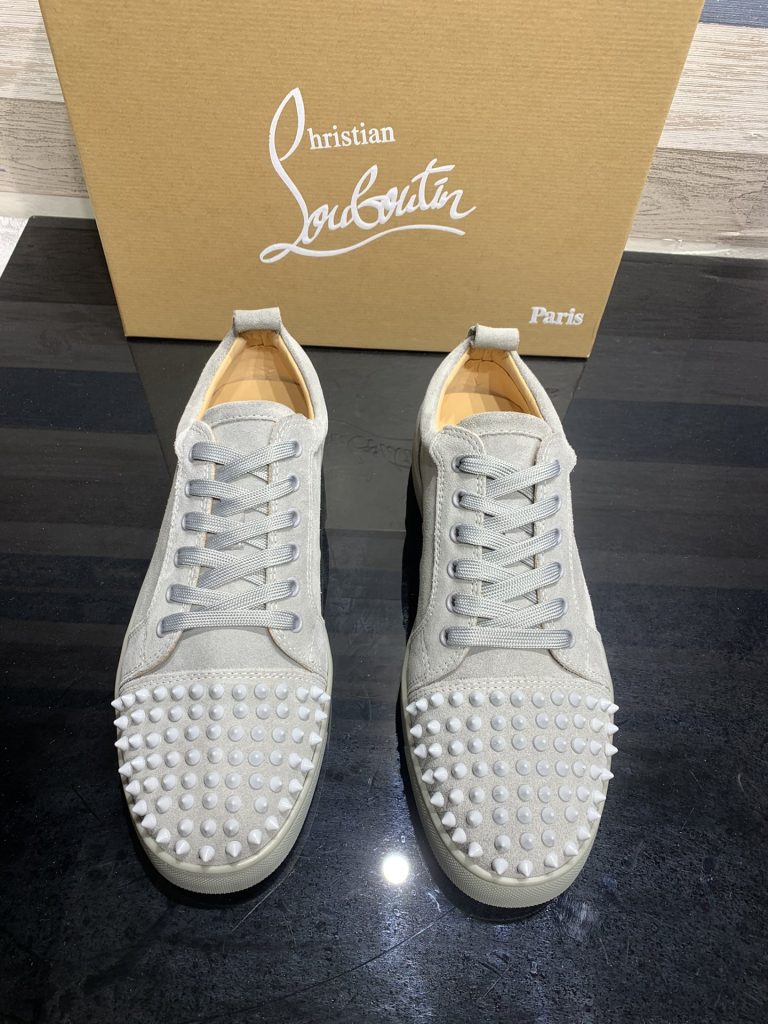Parecerse a Christian Louboutin Zapatos de cuero de vaca rojo de lujo Replica 3