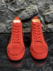 Look Alike Christian Louboutin Schuhe Rot Rindsleder Replik Designer 14
