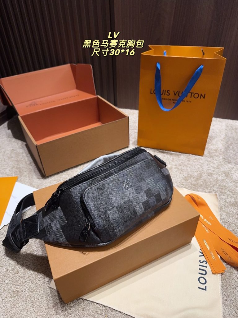 Look Alike Lv Tasche Schwarz Luxus Replik Designer