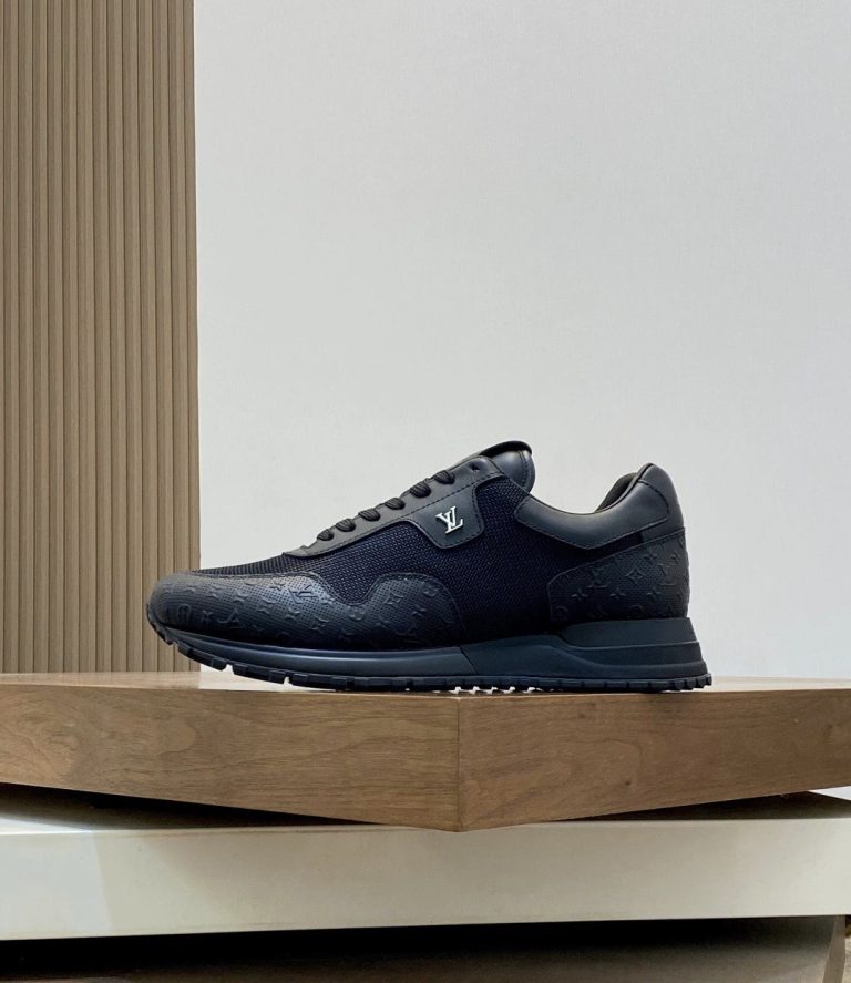 Louis Vuitton Shoes Black Classic 1:1 Fake Shoes Shop