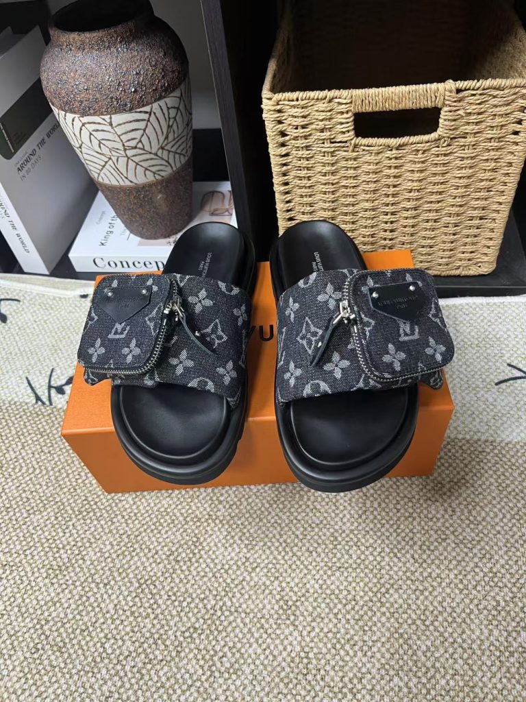 Louis Vuitton Shoes Calfskin Retro 1:1 Fake Jordan Shoes