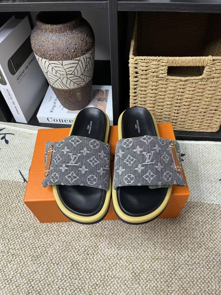 Louis Vuitton Shoes Calfskin Retro Designer Replica Shoes
