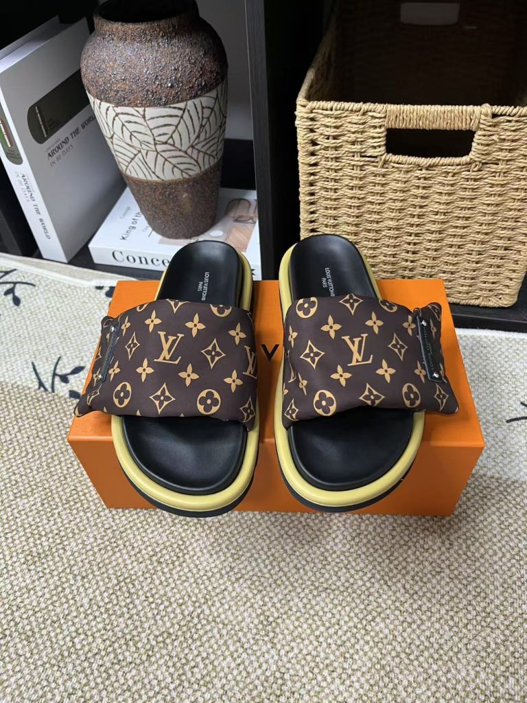 Louis Vuitton Schuhe Kalbsleder Retro Fake Fake Schuh Website
