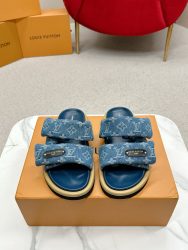 Louis Vuitton Schuhe Kalbsleder Retro Luxus Fake Schuhe Online