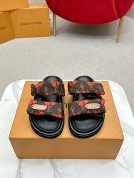 Louis Vuitton Schuhe Kalbsleder Retro Luxus Replik Schuhe Billig