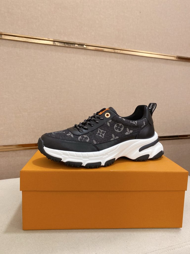 Louis Vuitton Zapatos de piel de vaca 1:1 Fake Sneakers
