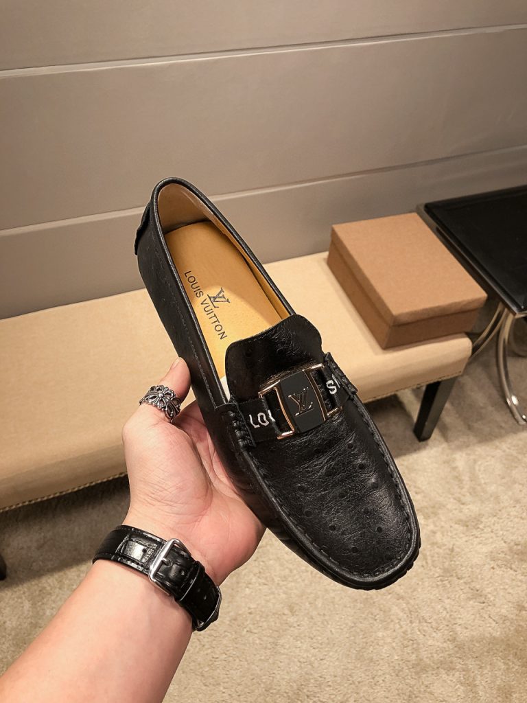 Louis Vuitton Schuhe Rindsleder Elegantes Dupe Schuh Replicas Billig