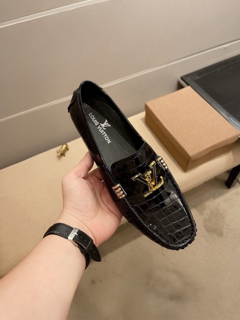 Louis Vuitton Shoes Cowhide Fashion Dupe Replica Shoe Websites