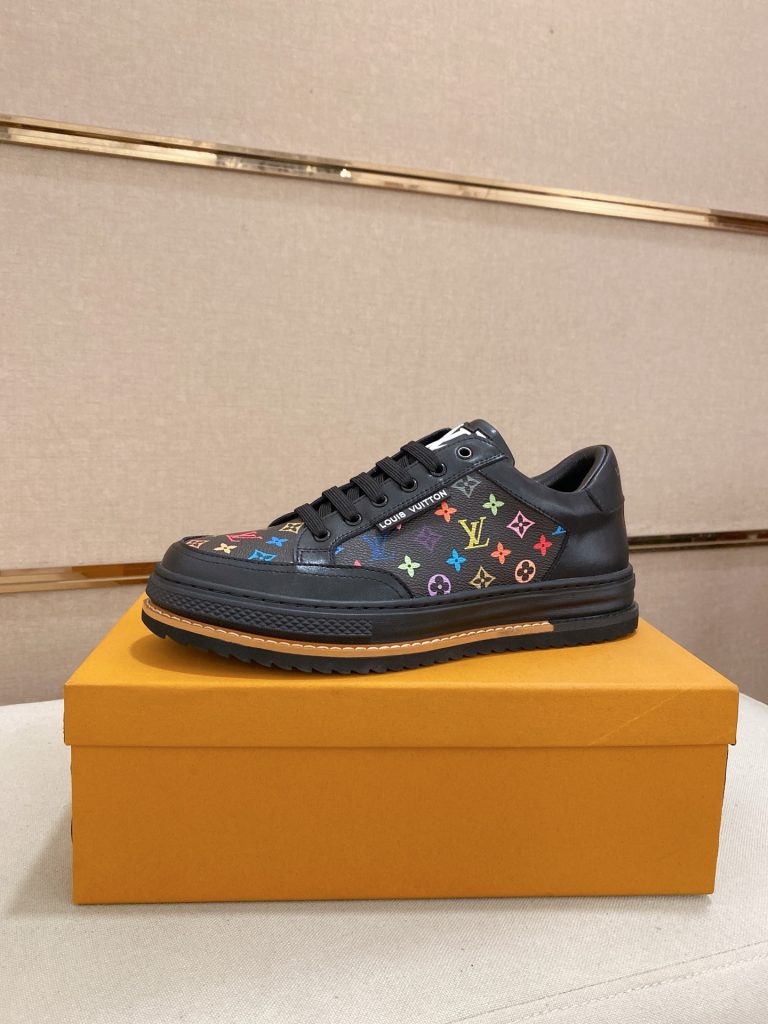 Louis Vuitton zapatos de piel de vaca primera copia Replica Sneaker Websites