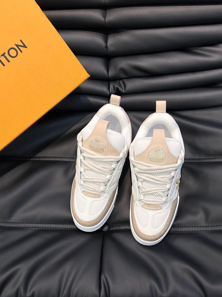 Louis Vuitton Shoes Cowhide Lace-Up Fake Buy Replica Shoes