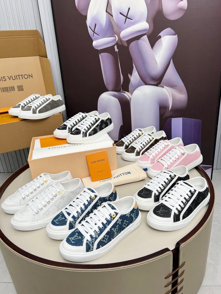 Zapatos Louis Vuitton Piel de vaca Retro 1:1 Sitio Web de zapatos falsos