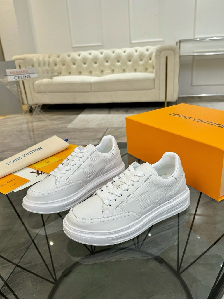 Louis Vuitton zapatos de piel de vaca de la calle primera copia de los mejores sitios web de zapatos falsos