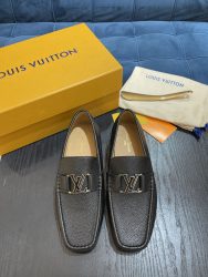 Louis Vuitton Shoes Leather Classic Designer Replica Shoes Cheap
