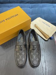Louis Vuitton Shoes Leather Classic Fake Buy Replica Shoes