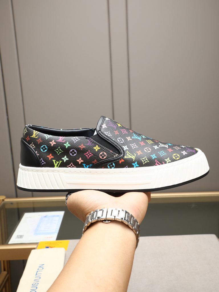 Louis Vuitton Shoes Leather Classic Look Alike Replica Designer Shoes